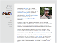 Tablet Screenshot of luigiacerbi.com